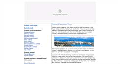 Desktop Screenshot of iceland.islandtrips.co.uk
