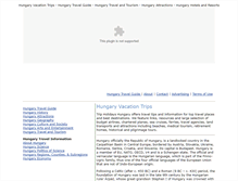 Tablet Screenshot of hungary.islandtrips.co.uk